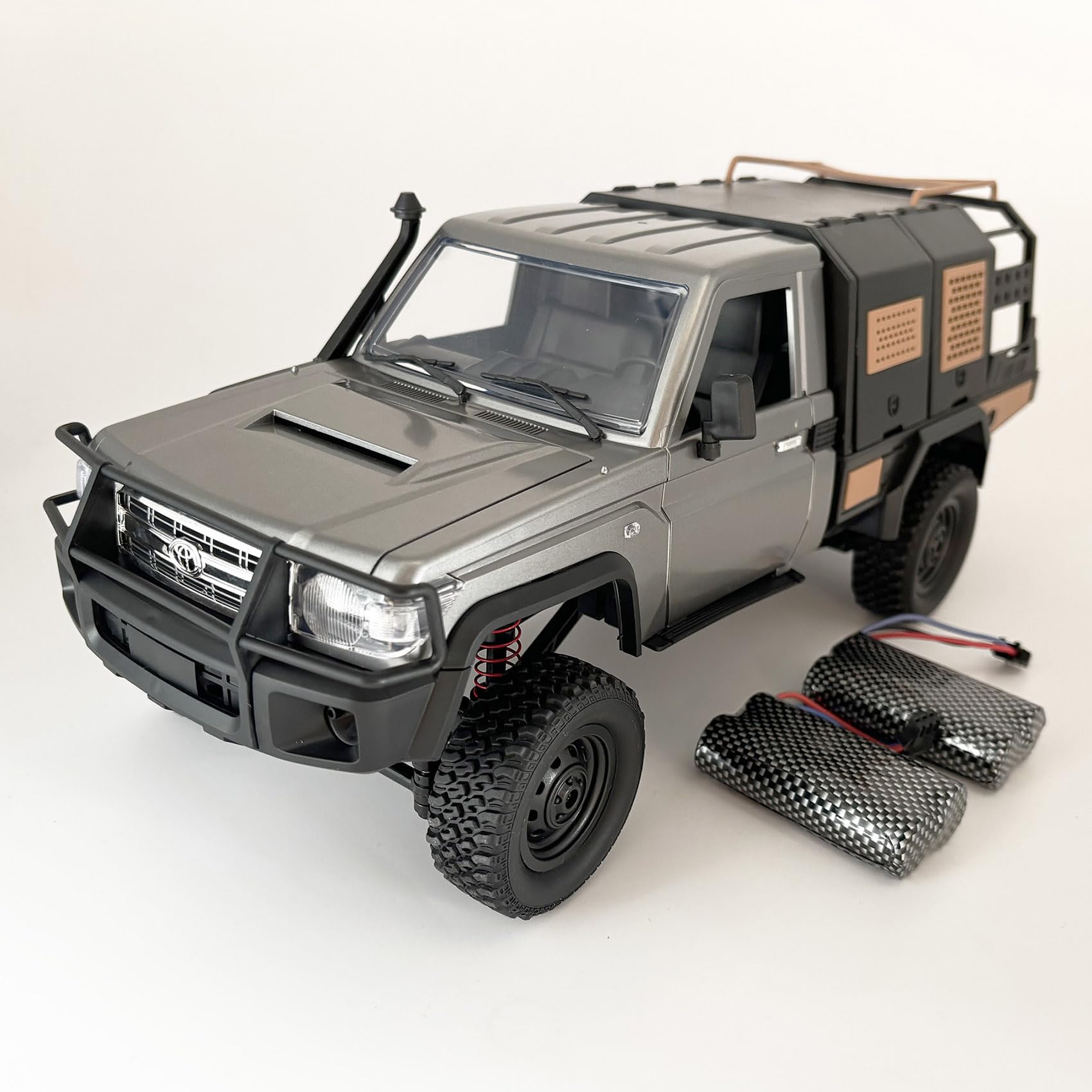 HLSFWDRIVE MN82S RC Crawler 1 12 Scale Remote Control Rock Crawler RC Truck 4x4 Off-Road Toyota Land Cruiser
