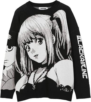 Amazon.com: Y2k ropa para hombre suéteres suéter y sudadera oversize  Harajuku lindo tops : Ropa, Zapatos y Joyería