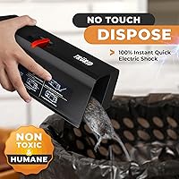 Vista 5 de Mouse Traps and Rat Trap Indoor for Home - Powerful Electric Rodent Killer, Humane and Reusable Anti-Escape Design, Instantly Kills Rats, Mice