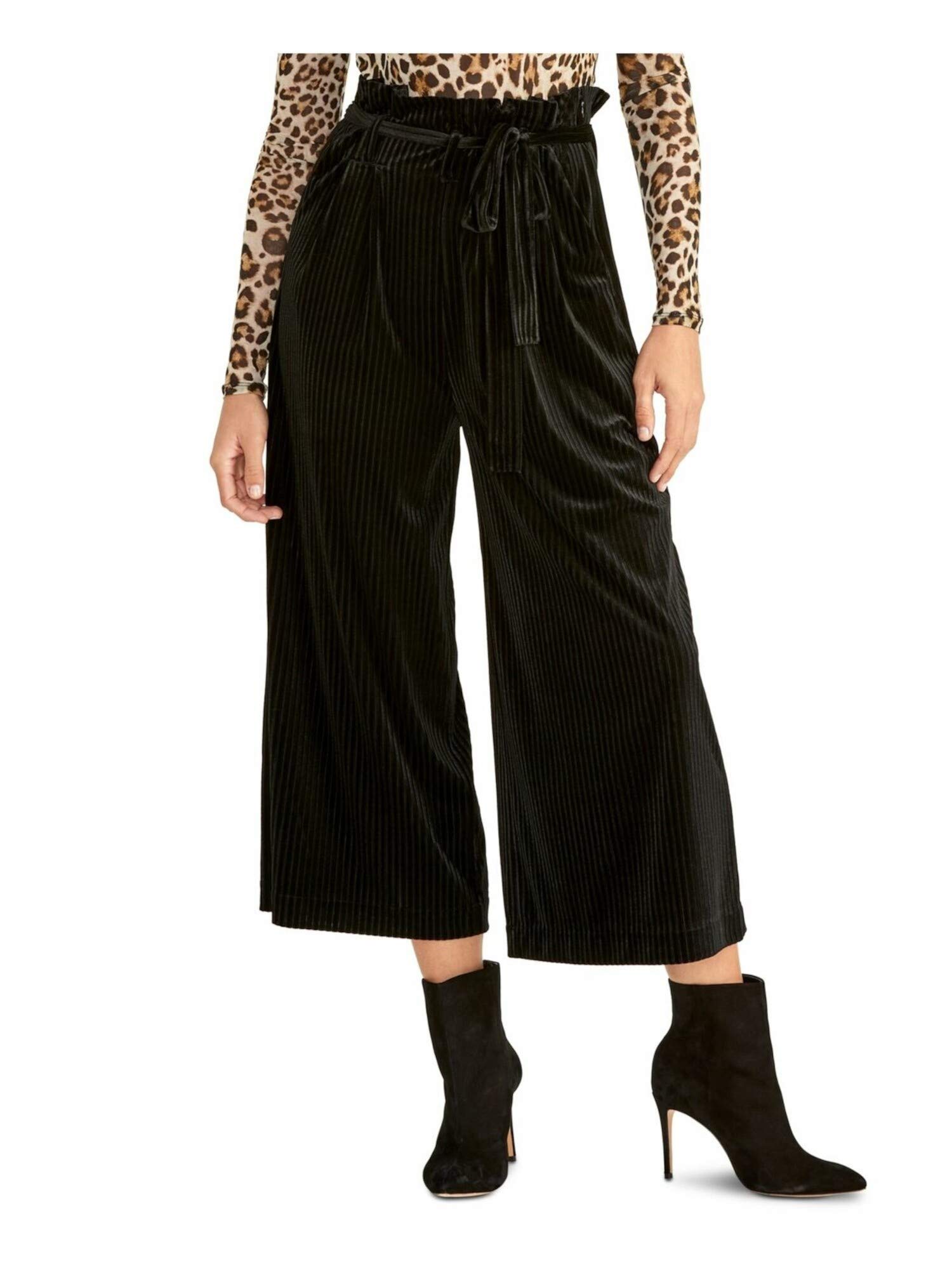 Rachel Roy Womens Black Pants Size L