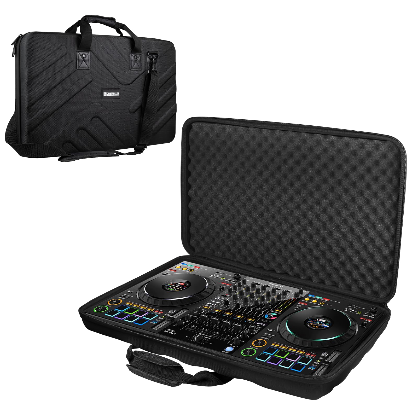 DJ Case Fits Pioneer DDJ-REV1/SR2/SR3/Denon MC4000 Numark NVII