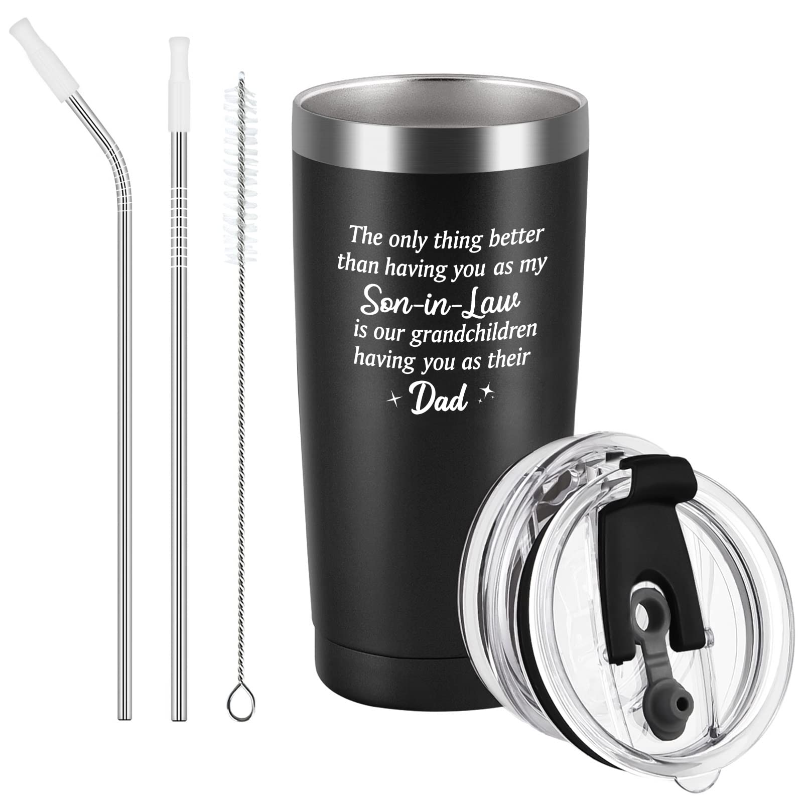 Son in Law Gifts Travel Tumbler