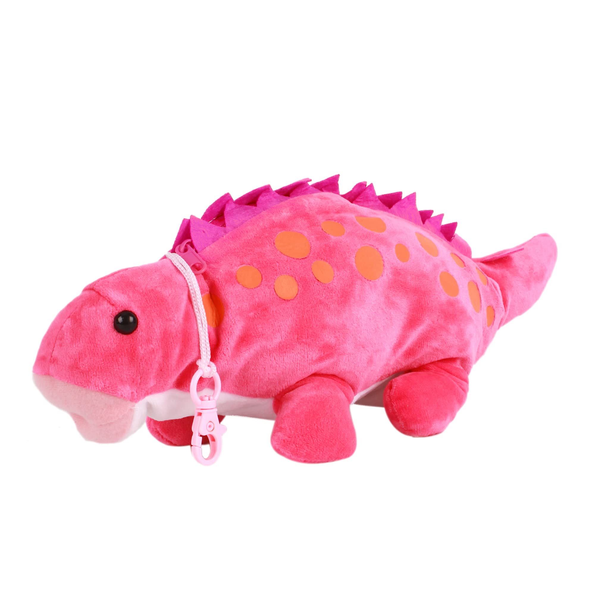 Minache Women Animal Dinosaur Plush Stationery Pouch Pen Pencil Case Ladies Cosmetic Bag