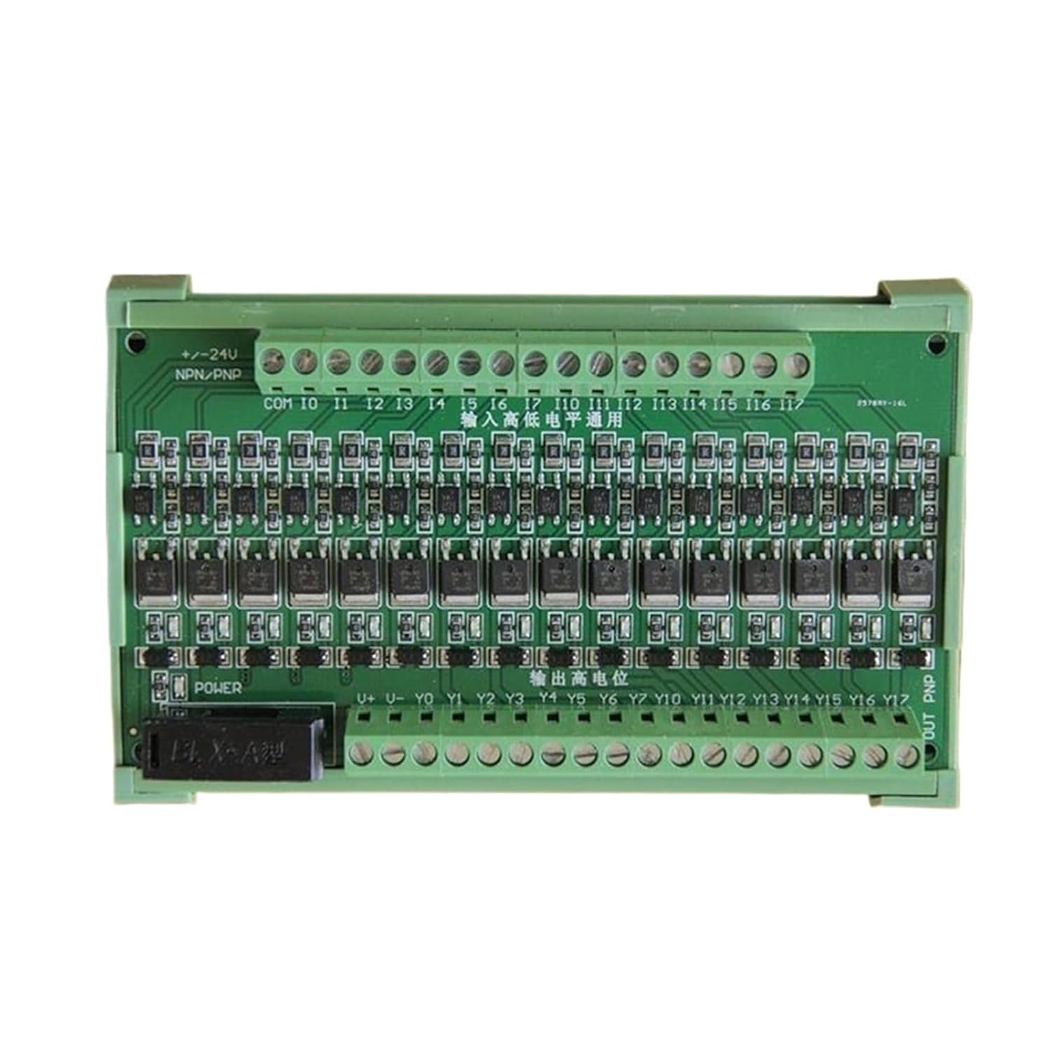 Relay Module PLC 16 Way PLC Amplifier Isolation Protection Board Input NPN/PNP Output PNP