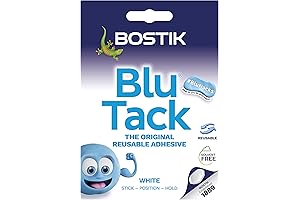 Blu Tack - White: The Essential Multipurpose Adhesive