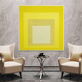 アートポスター ヨゼフ・アルバース ミュージアムポスター BAUHAUSの画家『ヨゼフ・アルバース Josef Albers』スウェーデン