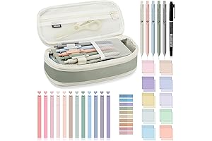 Jiutom School Stationery Set: 39 Stylish Pieces for Creative Studying