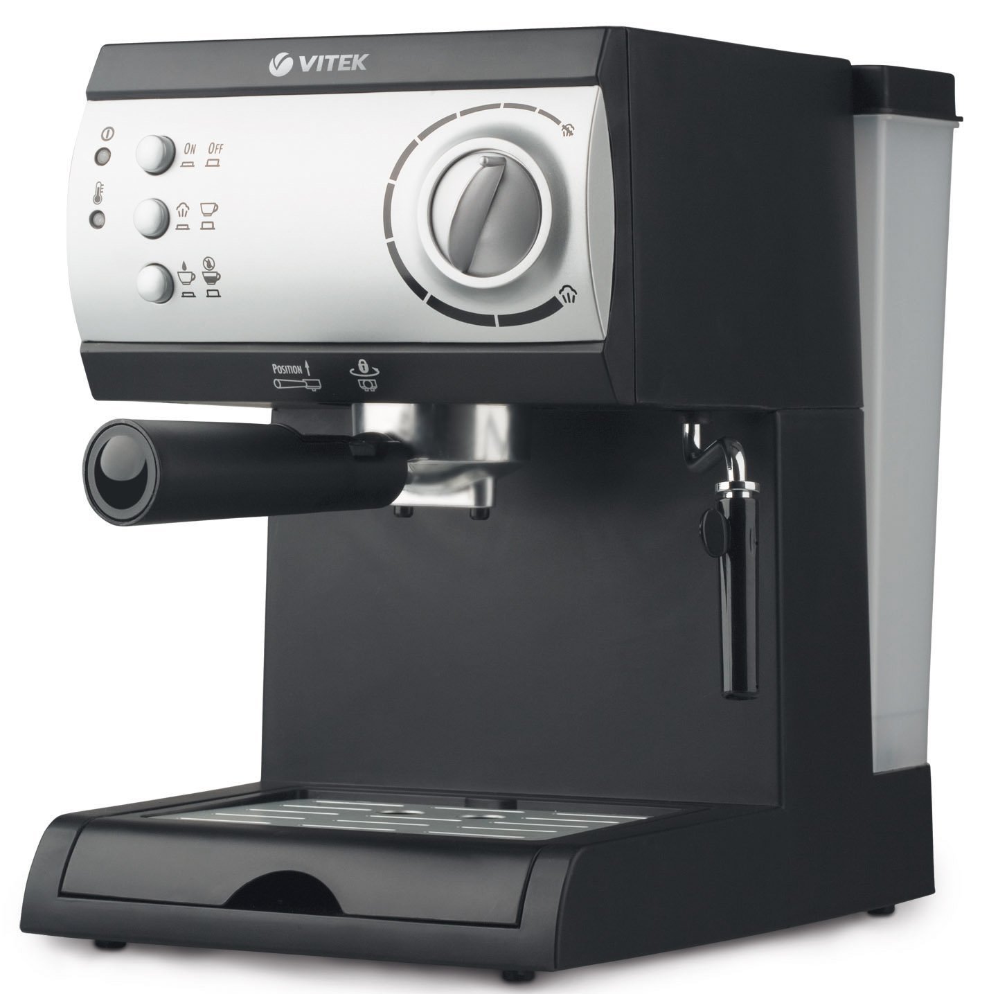 Buy VITEK VT1511 BKI Espresso and Cappuccino 1.5 L Coffee Maker