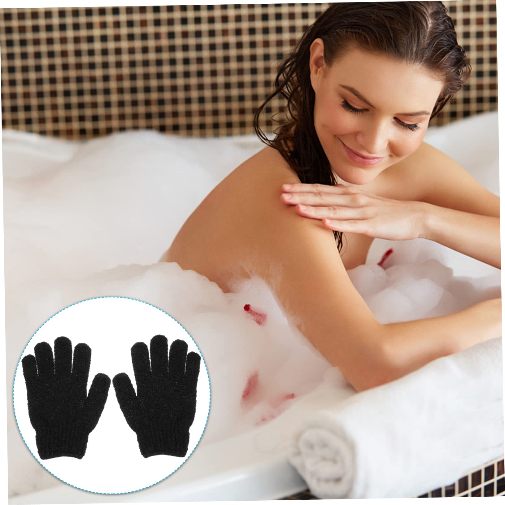 DOITOOL 12paare Pärchen Körperpeeling-handschuhe Tiefenreinigung Für Haut Sanfte Exfoliation Praktische Anwendung Für Spa-erlebnis Zu Hause Aus Weichem