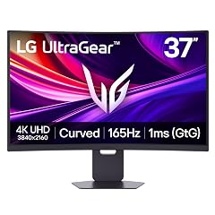 LG 37G800A-B 37-Inch Ultragear 4K UHD 3840 x 2160 Curved Gaming Monitor 165Hz 1ms FreeSync Premium Pro DisplayHDR