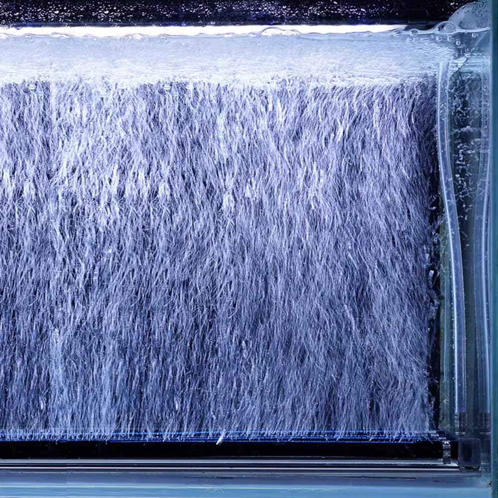 Diffuseur d'air rectangulaire en acier inoxydable Nano - Aérateur d'oxygène à bulles fines pour bassin, aquarium, aquaculture et hydroponie - Comprend un tuyau d'air en PVC de 4 m (double rangée