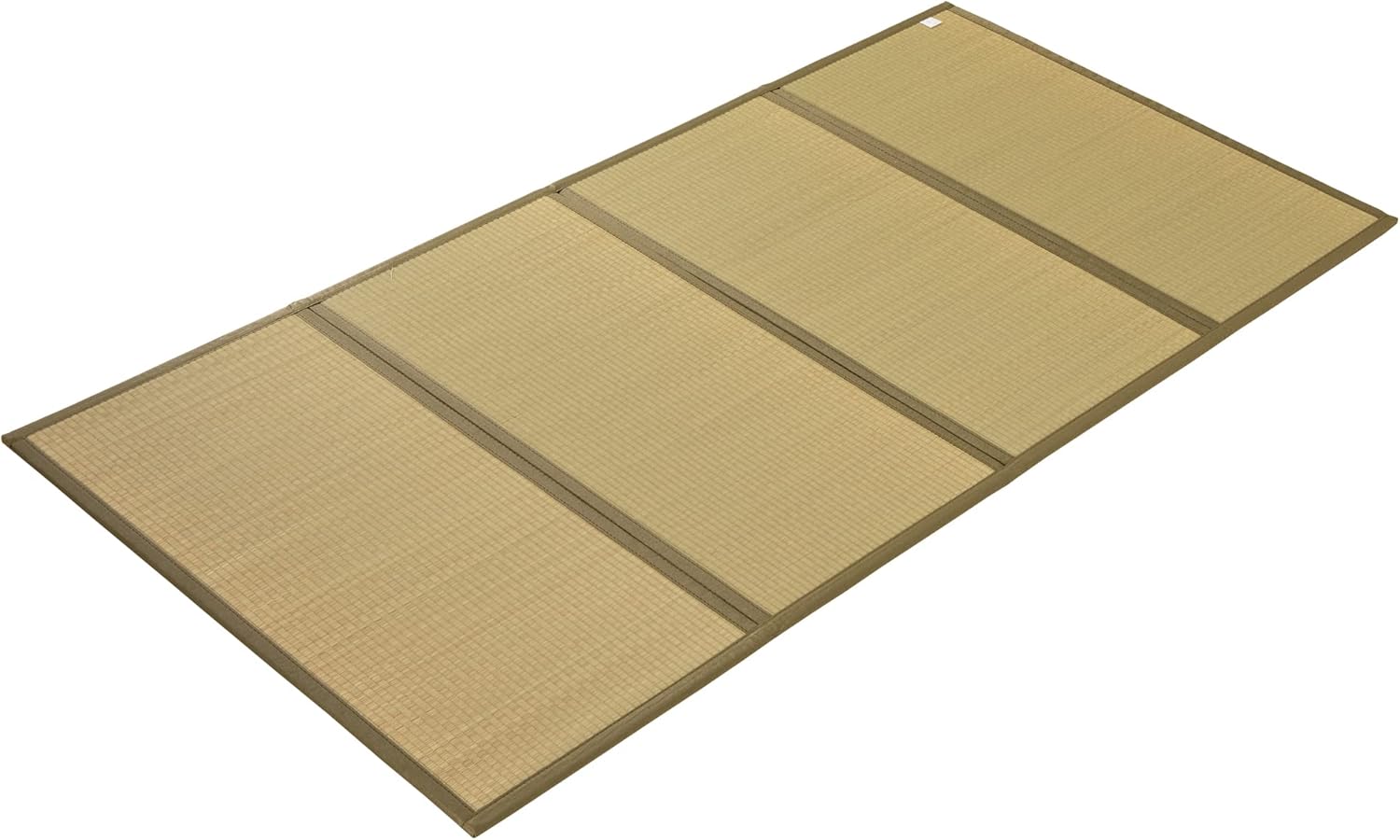MustMat Tatami Mat Rush Grass Tatami Mattress Japanese Traditional Foldable (twin-39"x78")