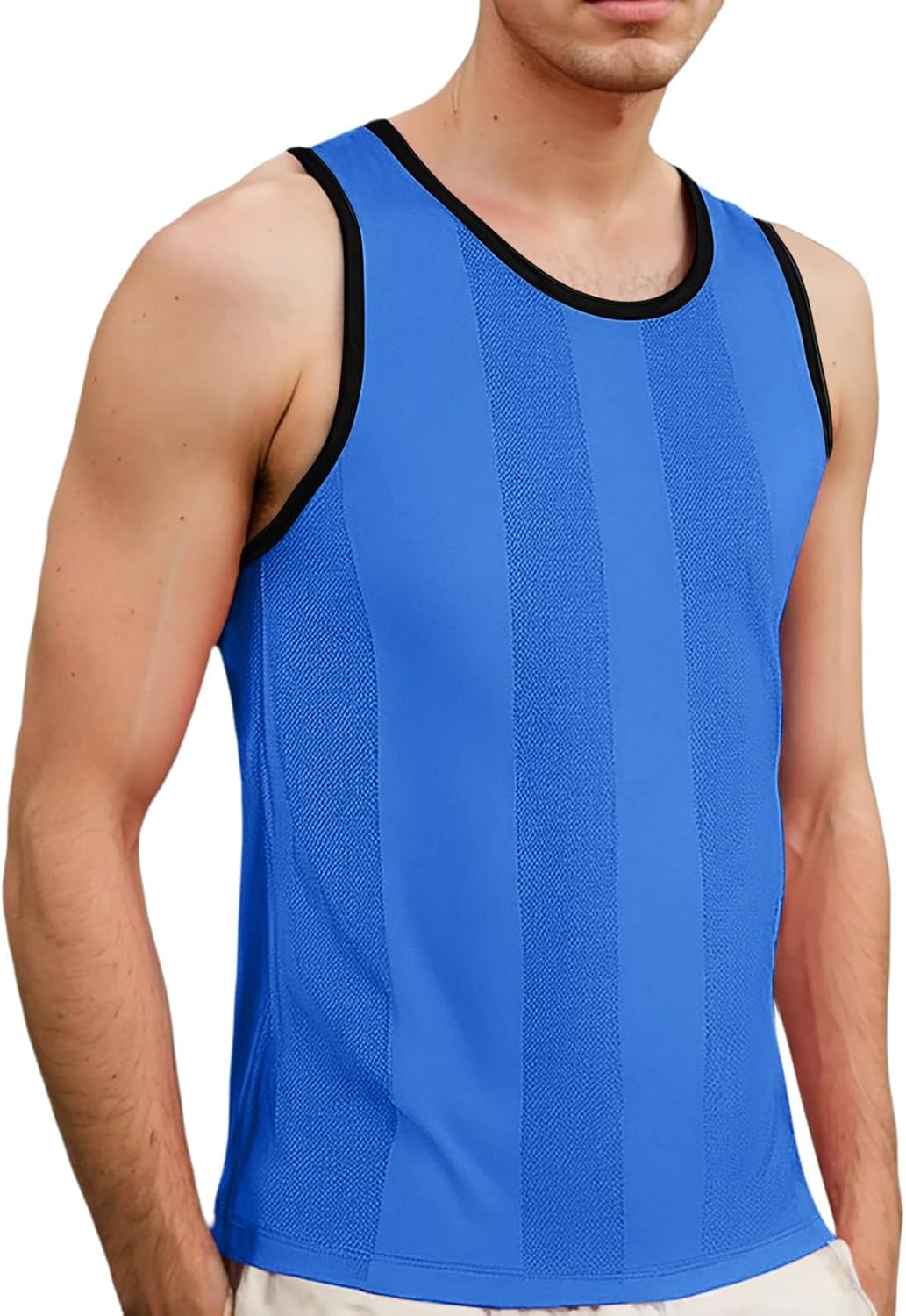 Men's Sleeveless Tank Tops Comfortable Casual Activewear for Fitness Sports Loose Fit Vest for Everyday Wear