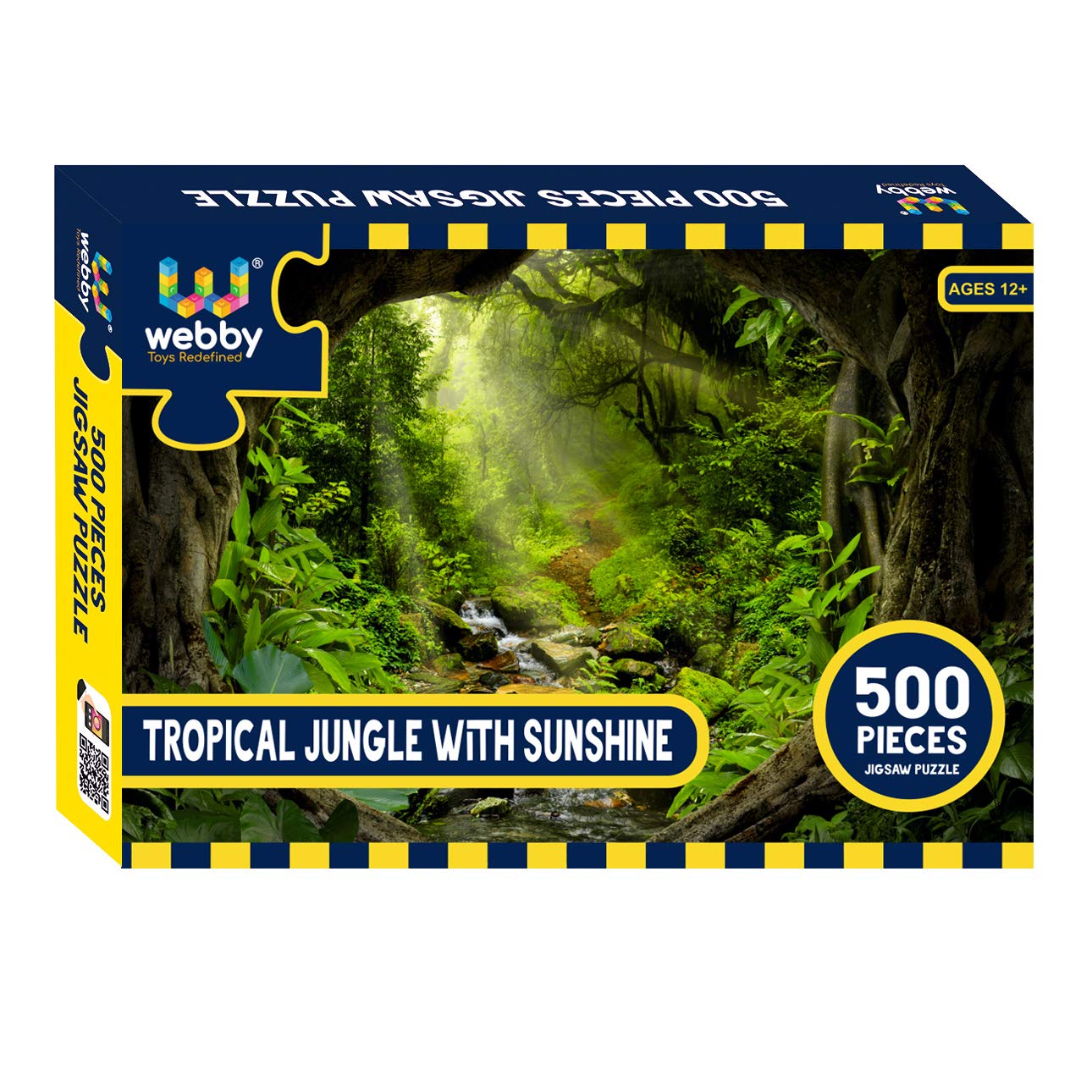 Webby Tropical Jungle with Sunshine Jigsaw Puzzle, 500 Pieces (B08G251QXD) Amazon Price History, Amazon Price Tracker