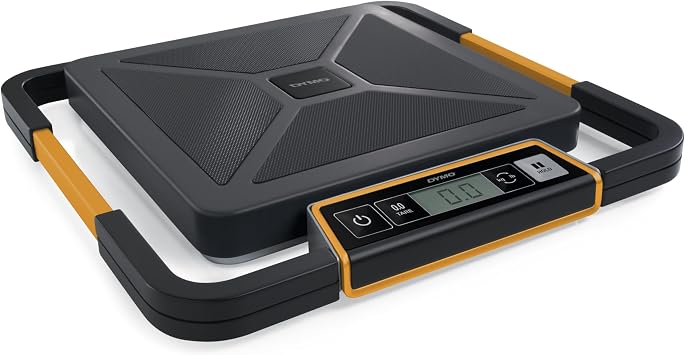 DYMO S400 Digital USB Shipping Scale, 400-Pound Capacity - Portable, Precise, Weigh Heavy and Bulky Packages
