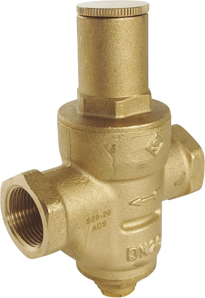 SOMATHERM FOR YOU – Regulator Ciśnienia Z Podwójną Membraną Żeńską 3/4″ – Idealny Do Renowacji – Regulacja Od 0,5 Do 6 Barów – Gniazdo Manometru – Montaż W Każdej Pozycji – 3-Letnia Gwarancja