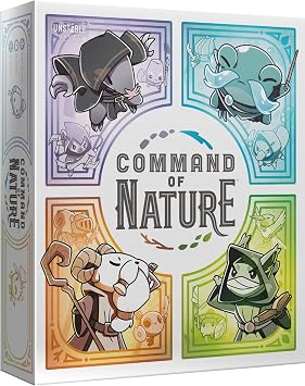 Asmodee - TeeTurtle - Command of Nature - Board Games - Card Games - Ages 10+ 2 to 4 Players - 30 Min - French Version