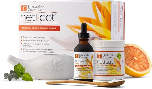 Miniatura 1 de Kit completo de limpieza sinusal para principiantes de Himalayan Institute TANP KC paquete de de 1 1 1