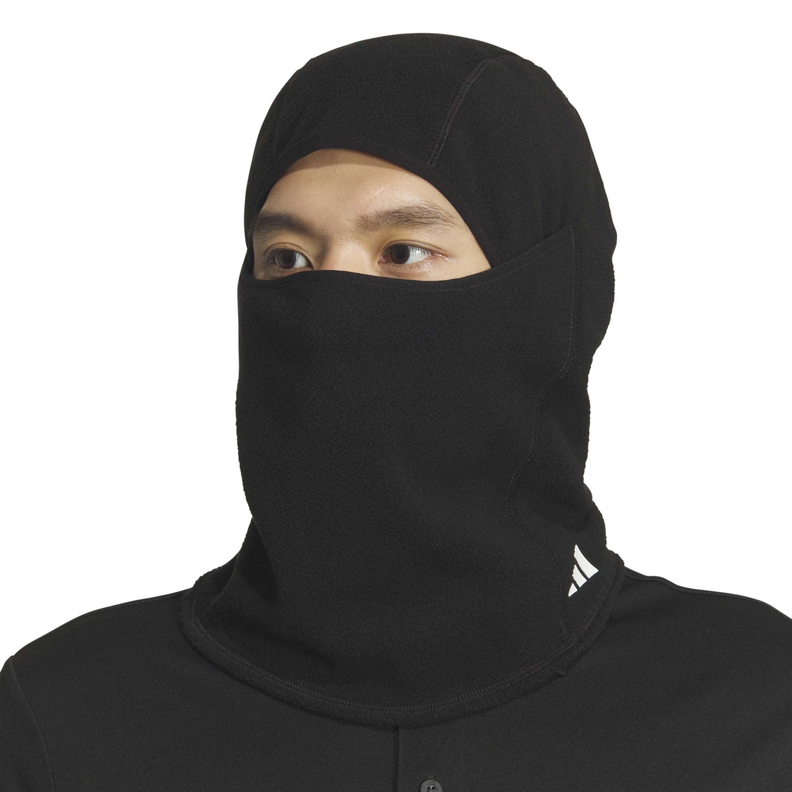 adidas Standard-Sturmhaube für kaltes Wetter, warm, weiches Fleece, Snowboard und Skimaske für Winteraktivitäten, Schwarz/Weiß, Schwarz/Weiß, EinheitsgröÃŸe