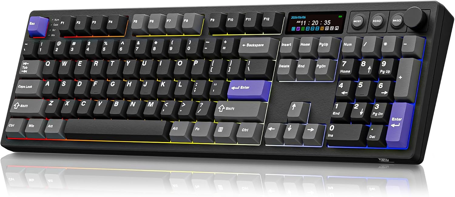 BOYI K104Pro Mechanical Keyboard...