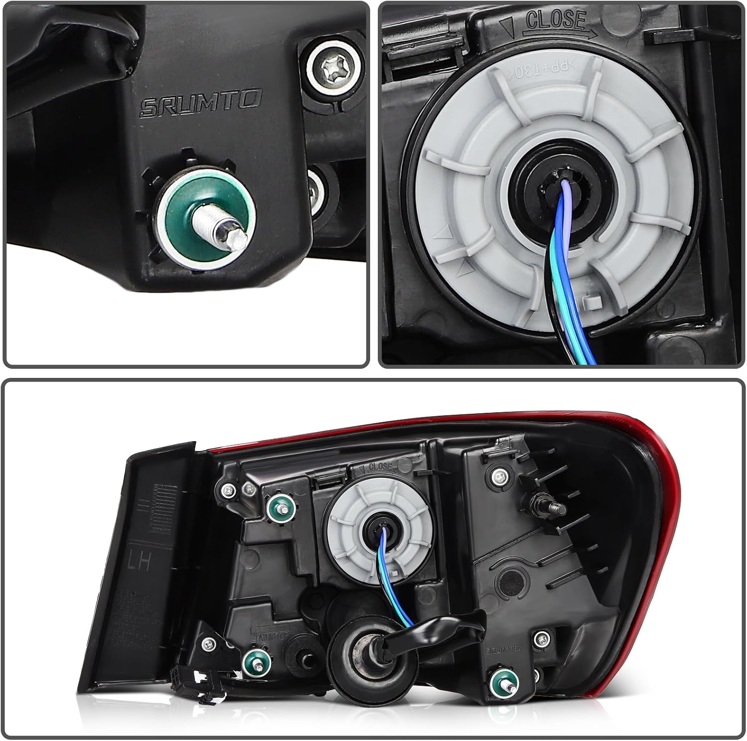 Taillight Assembly Fit For Chevy Malibu 2019-2022 Lens Color Clear Driver Side GM2804143,84595944