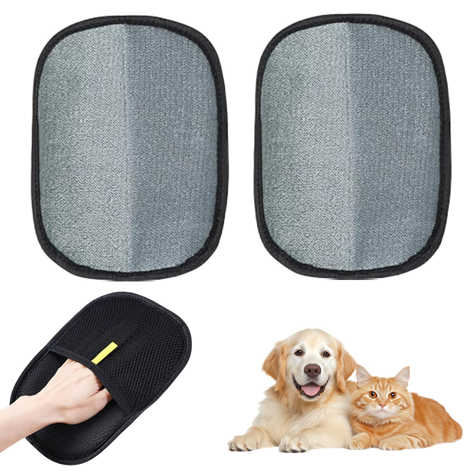 AYNKH 2Pcs Pet Static Removal Gloves