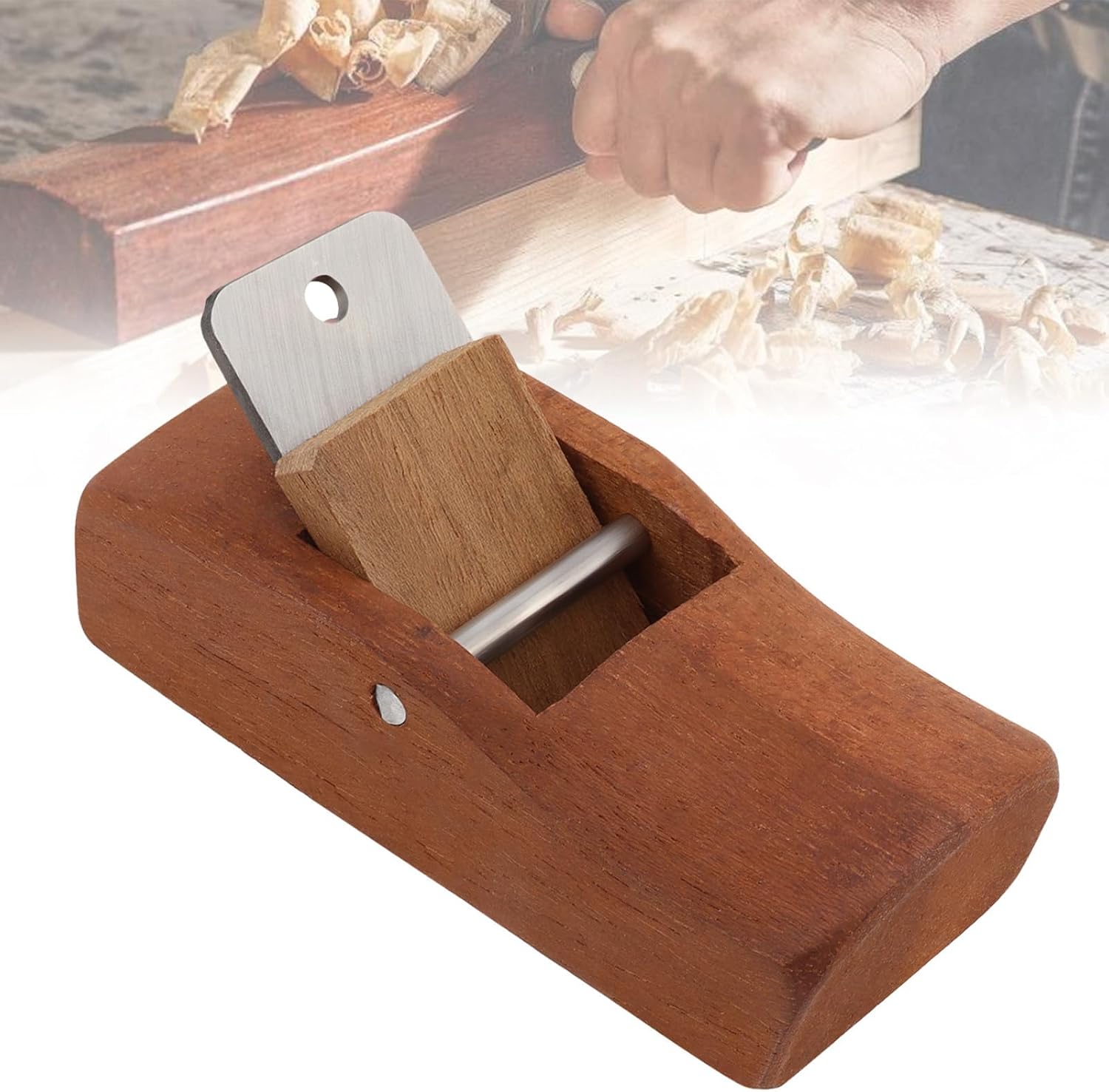 Mini Hand Woodworking Plane Compact DIY Wooden Surface Planing Tool for Fine Crafting and Precision Smoothing