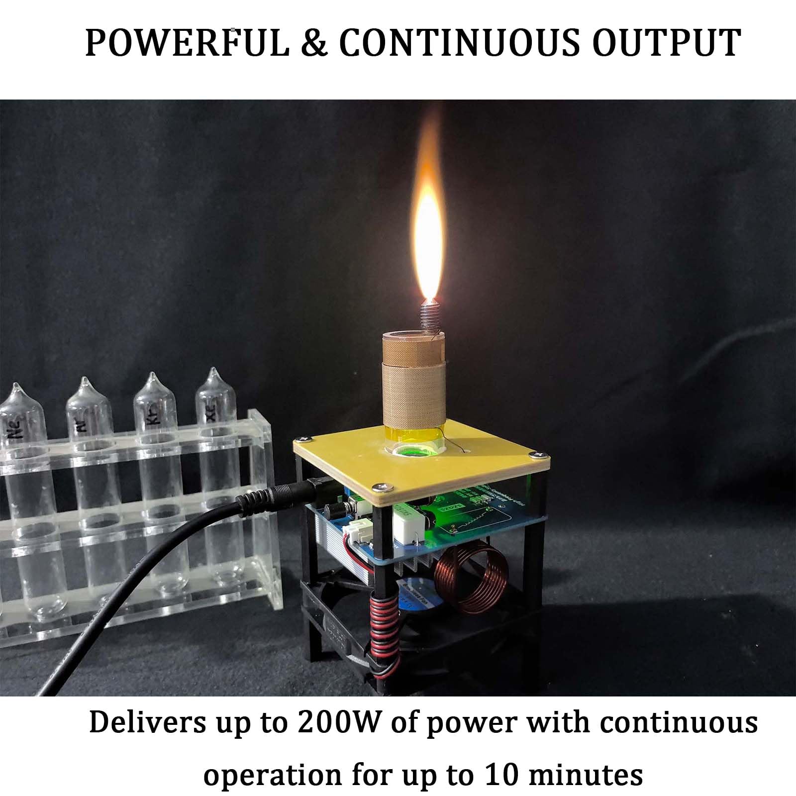 Amazon | テスラコイルプラズマ火炎発生器 - 48V 高周波科学実験キット