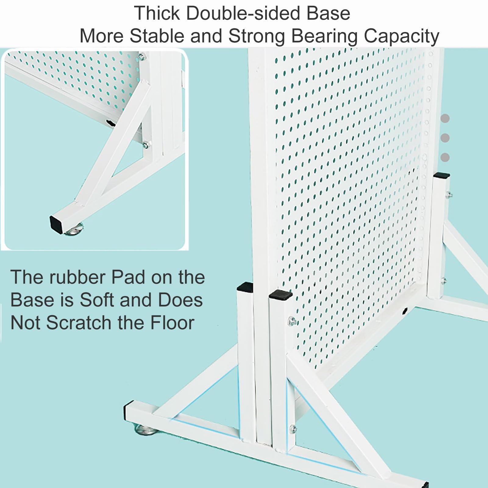 Amazon.co.jp: ペグボード 金属 パンチングボード 20個のフックと