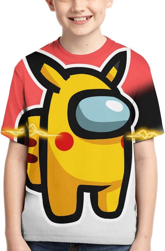 Amazon Co Jp Qrwlkj Among Us アマングアス Tシャツ 子供服 ベビー服 半袖 無地 丸首 キッズ こども 服 カワイイ おもしろい 人気 男女兼用 男の子 女の子 ファッション