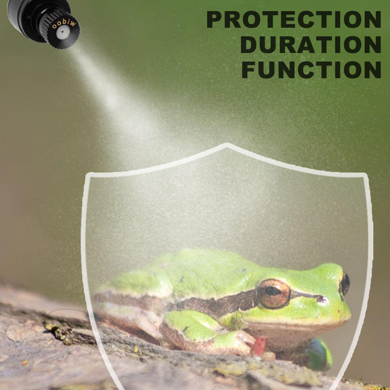 banapoy System Automático Nebulización Reptiles, Humidificador Silencioso para Reptiles DC 5V con Temporizador y Boquillas Ajustables 360° y Control Táctil para Plantas Serpiente (Enchufe de la UE)