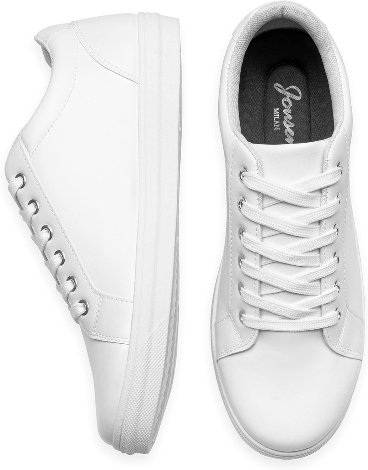 Jousen Mens Sneakers White Mens Casual Shoes Soft Breathable Fashion Sneakers for Mens - Image 6