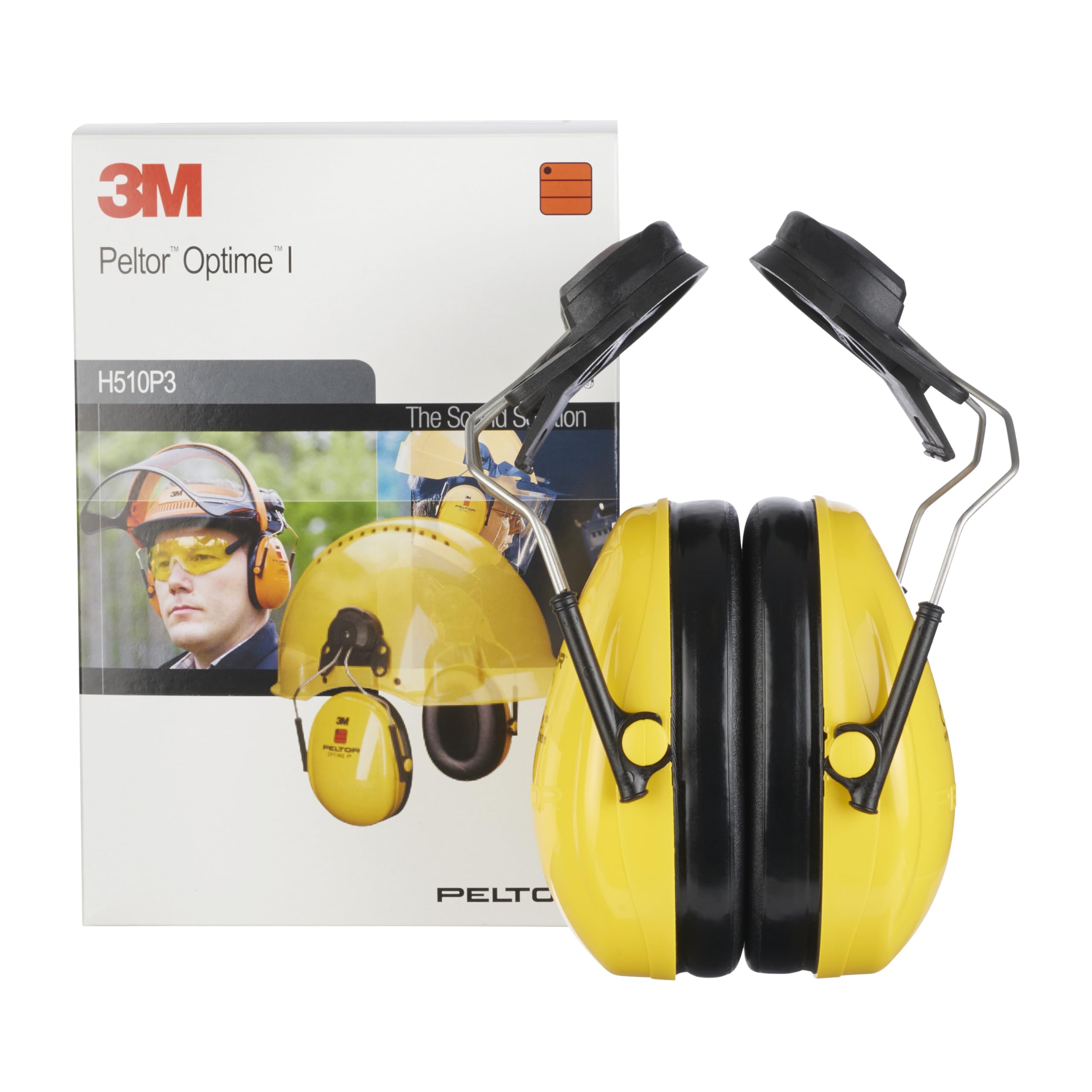 Coquilles antibruit 3M PELTOR Optime I, Monté sur casque, H510P3E-405-GU