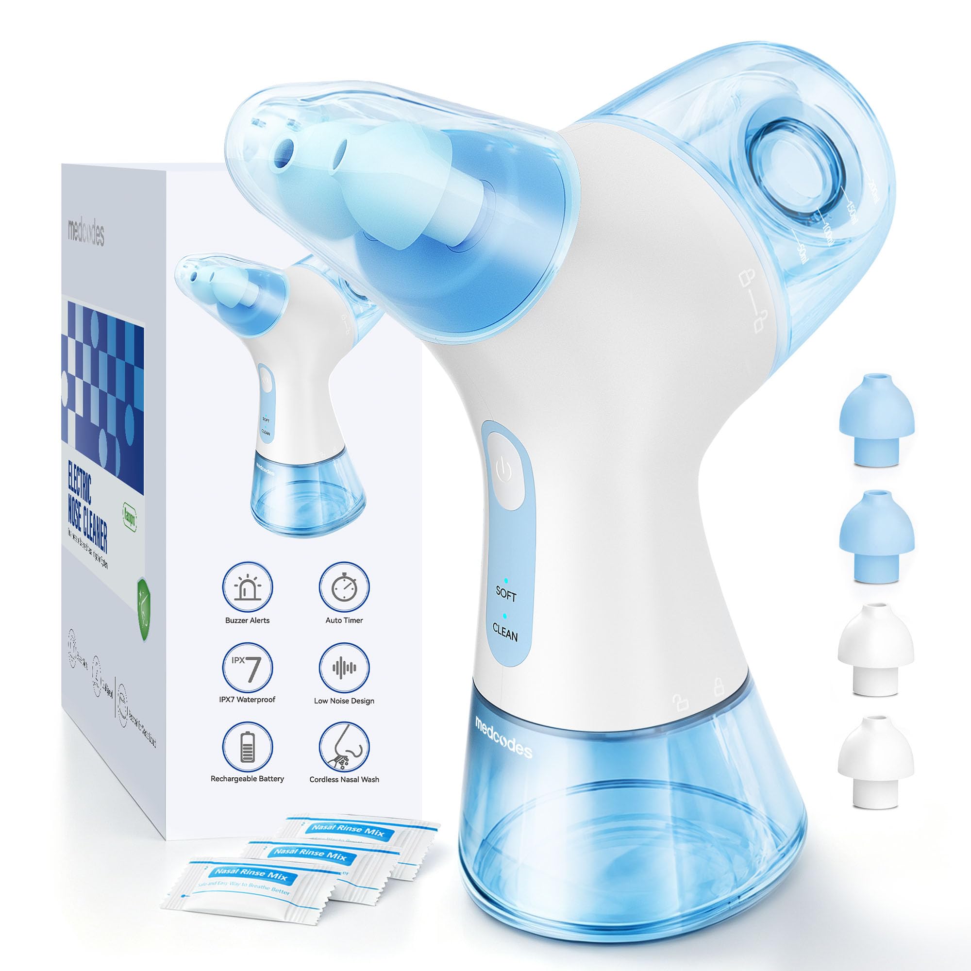 Nasal Irrigation System, Nose Cleaner Sinus & Nasal Rinse — Amazon image 10