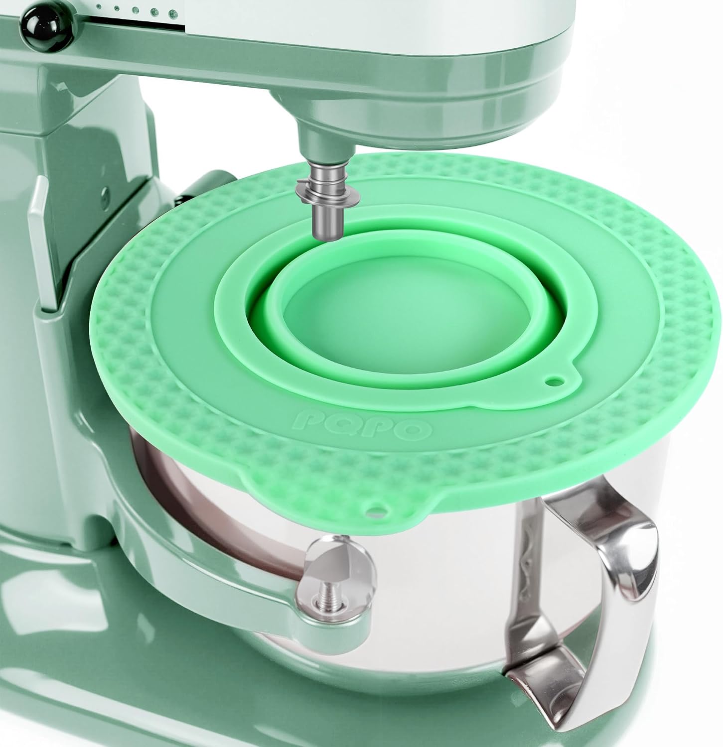 Silicone Mixer Bowl Cover Compatible with KitchenAid 6 Quart Bowl-Lift Stand Mixer, Mixer Bowl Lid to Prevent Spilling of Ingredients