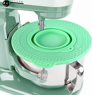 Silicone Mixer Bowl Cover for KitchenAid 6 Quart Bowl-Lift Stand Mixer | Food-grade Material, BPA-Free, Mixer Bowl Lid to Prevent Spilling of Ingredients, Kitchen Aid Mixer Accessories