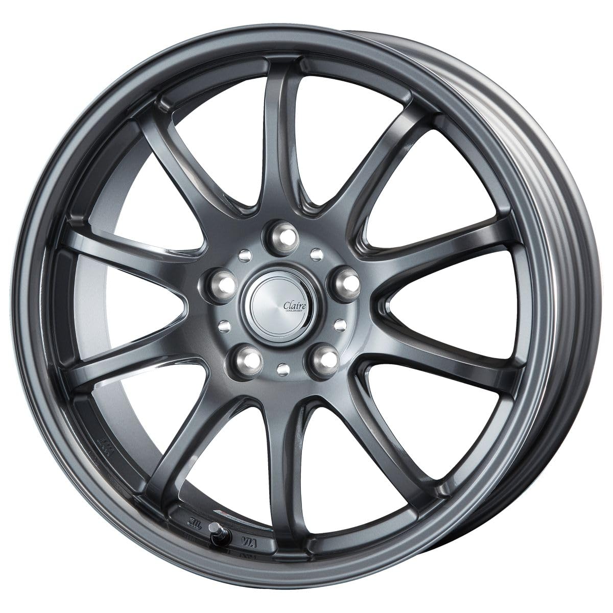 Amazon.co.jp: 15インチアルミホイール 4本セット CLAIRE/クレール