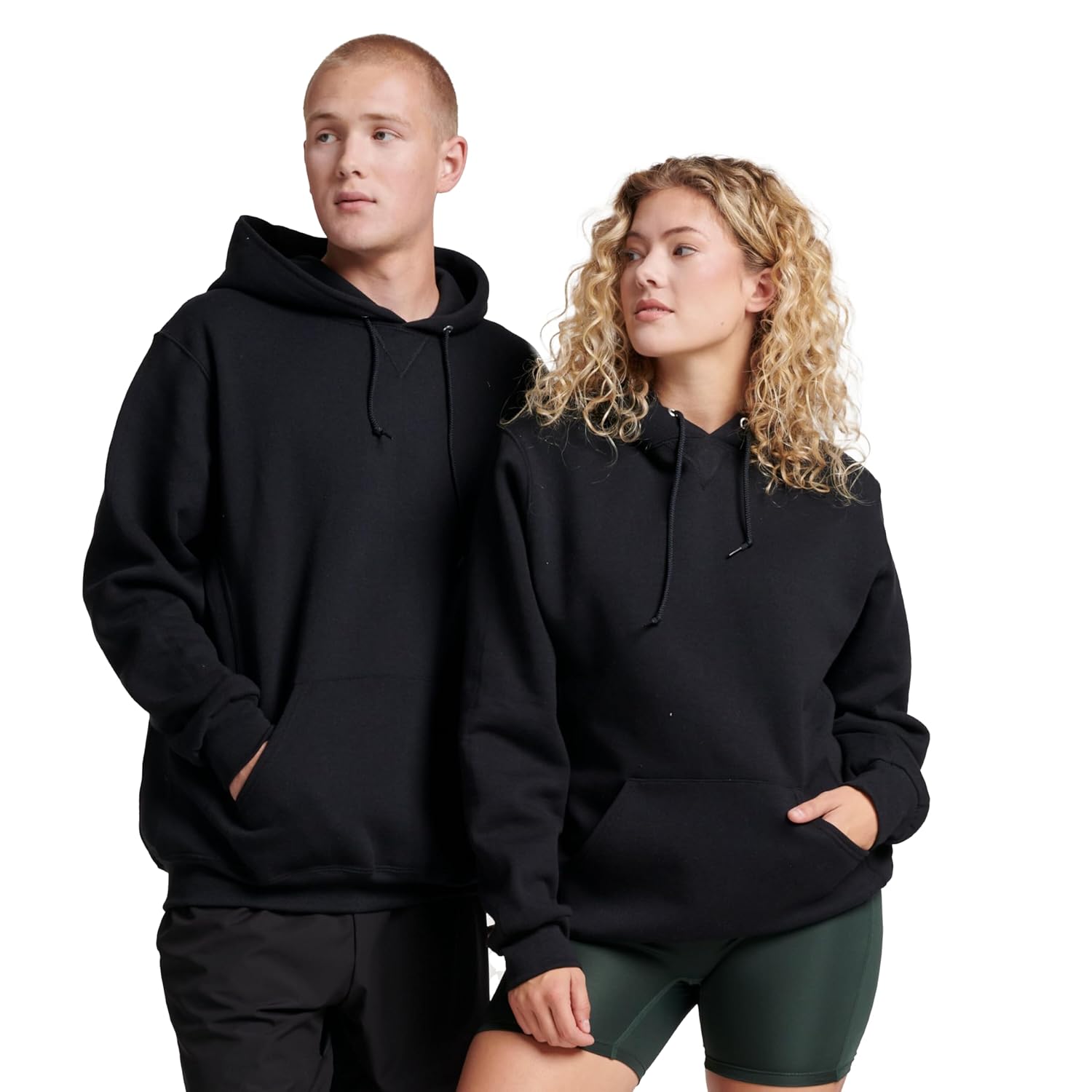 Russell Athletic mens Dri-power Fleece Hoodies Moisture Wicking Cotton Blend Relaxed Fit Sizes S-4x