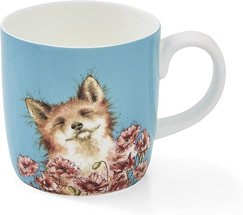 Wrendale Designs - Taza grande "Poppy Field"