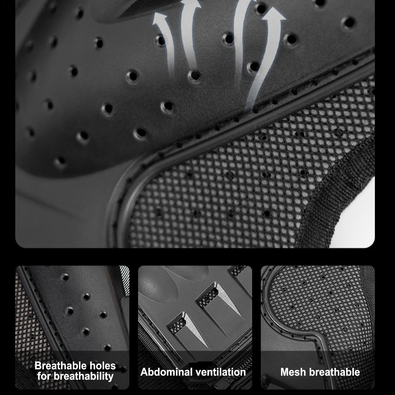 Équipement de moto pour – Équipement de protection polyvalent pour moto – Protège-poitrine confortable pour les activités sportives | Protège-poitrine confortable pour les activités sportives
