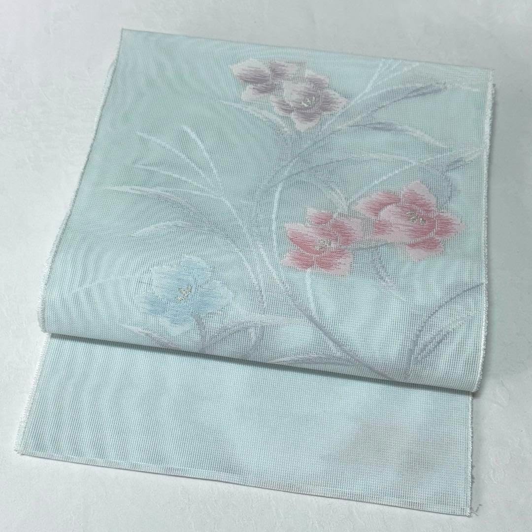 専用帯2477 ●高級 正絹 本場筑前博多織 夏帯 名古屋仕立て 名古屋帯 帯2475 ○高級 正絹 本場筑前博多織 夏帯 全通 名古屋帯 楽天