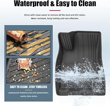 TPE 3D Car Mat Waterproof Car Floor Mat Compatible with Mitsubishi Xpander Cross RHD HEV 2023-2025