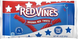 Red Vines Red Licorice Twists, Original Red Flavor, Soft & Chewy Candy, 14oz Bags