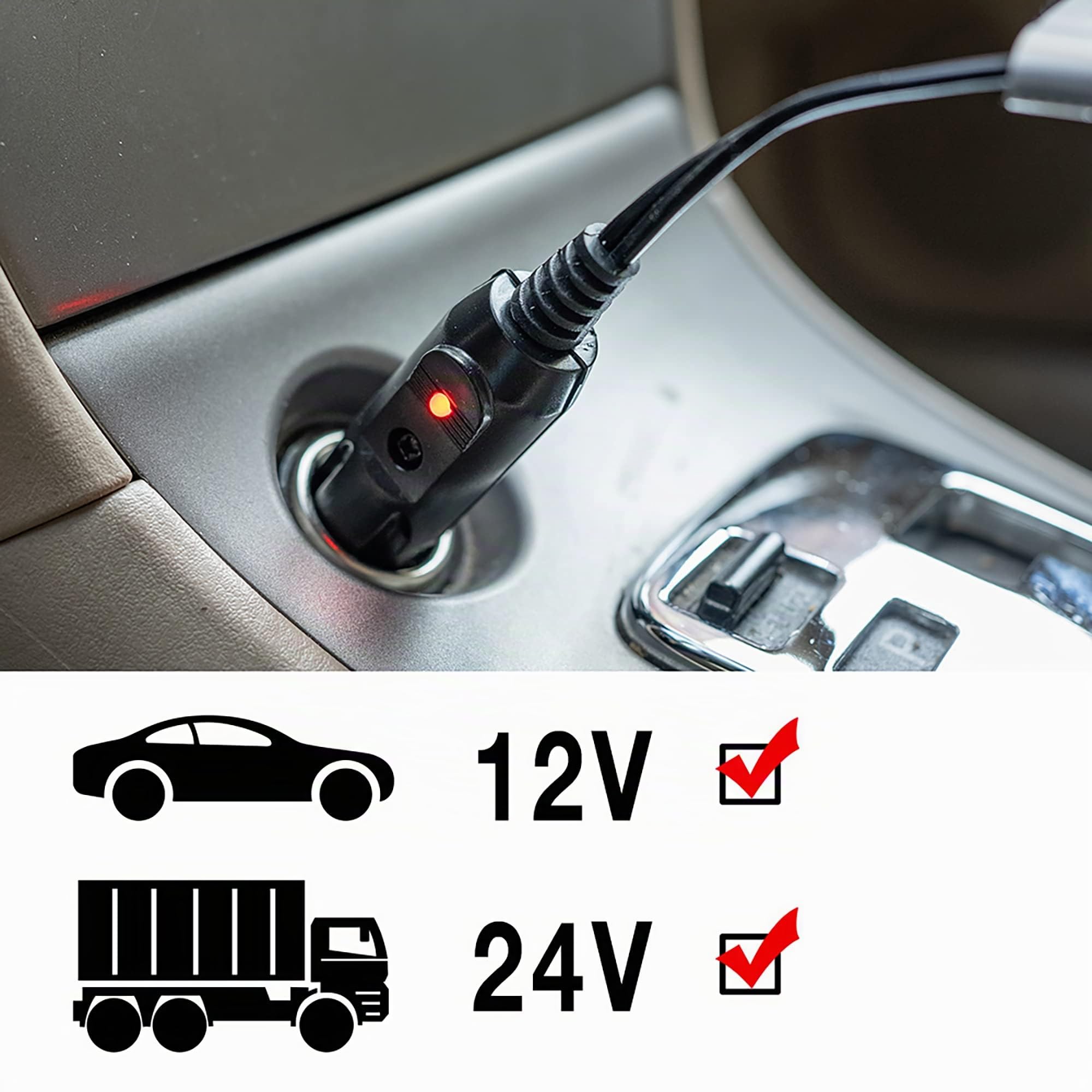 Couverture chauffante électrique en Peluche 3 réglages de Chaleur, arrêt Automatique, Lavable, 140 x 101,6 cm, se Branche sur Les Voitures 12 V et Les camions 24 V OuIdéal pour Temps Froid