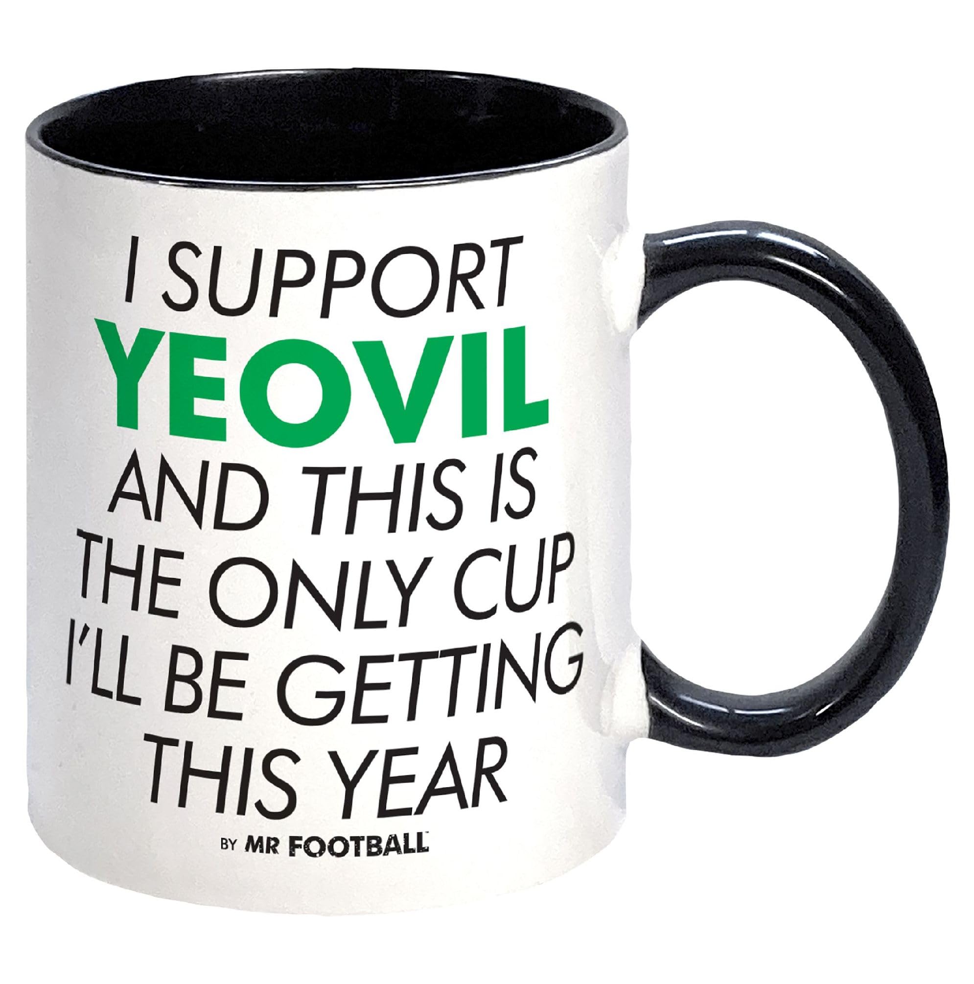 I Support Yeovil Town and This is only Cup -Gift Boxed Mug Present idea for Fan Supporter — image 1