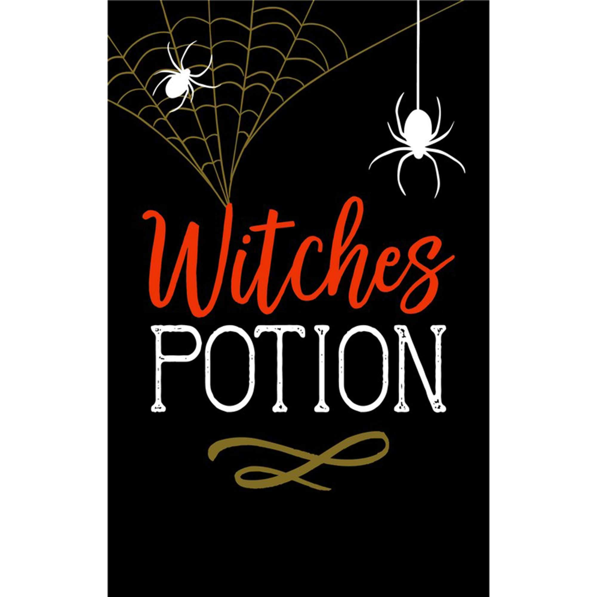 Wicked Halloween Bottle Labels 5ct