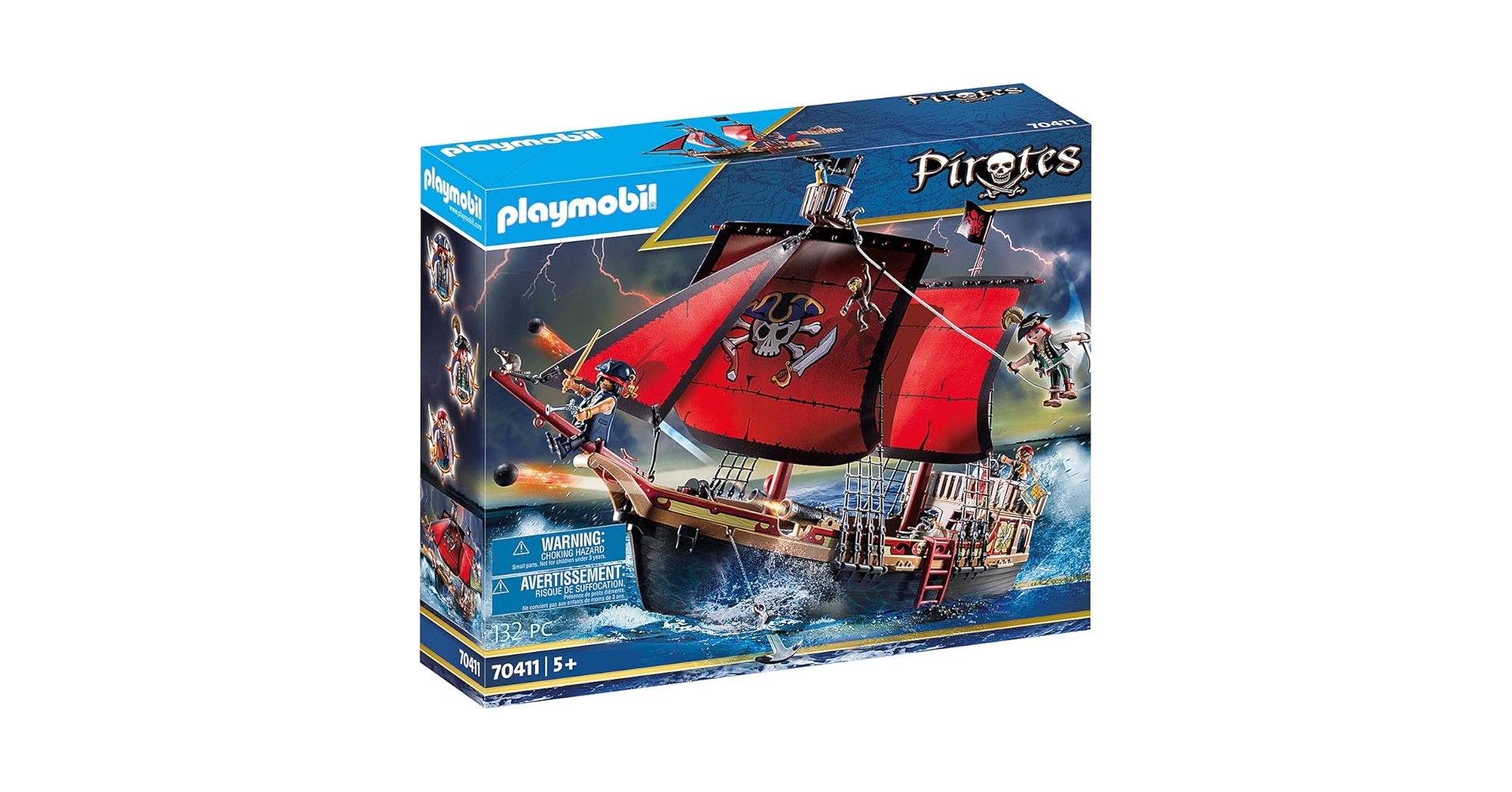 playmobil プレイモービル 70411 パイレーツ ドクロの海賊船　新品 812Q3+nwIuL._UF894,1000_QL80_.jpg
