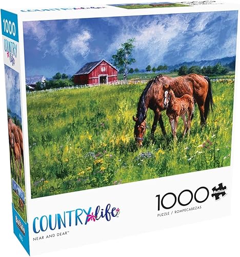 Buffalo Games - Near and Dear - Rompecabezas de 1000 piezas para adultos, rompecabezas desafiante perfecto para noches de juego - 1000 piezas de