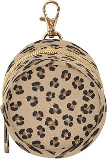Leopard Print Portable Travel Pacifier Holder Case Pacifier Pouch