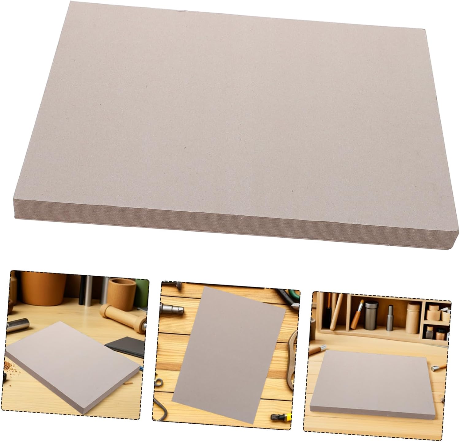 BUTIFULSIC 18pcs Chipboard Backing Boards for Picture Frames Matting and Mounting Material for Crafting and Packaging Boxes